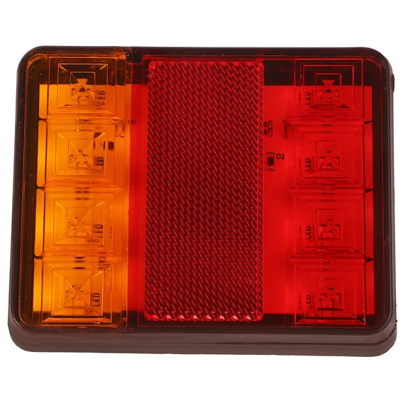 2pcs Trailer Lights LED Indicator Lamps Boat Truck Lights Warning Lamps 12V 80V