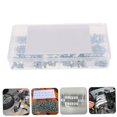 thumbnail image 4 of FESTFENDS 260Pcs Replacement Hydraulic Grease Kit Plated Silver Galvanized Iron with Storage Box and Sizing Chart, 4 of 8