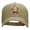 Khaki, variant on Happy Pencil Embroidered Cotton Twill Cap - Yellow OSFM