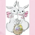 thumbnail image 2 of CafePress - Easter Rabbits Long Sleeve Infant Bodysuit - Long Sleeve Cotton Baby Bodysuit, 2 of 4