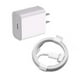 thumbnail image 4 of Cargador rápido PD Sincero de 20 W Tipo C con cable de carga de 2 m para iPhone 14 13 12 11 Serie X, 4 of 10