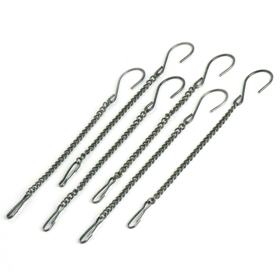 6" Chains with Hook, 6-PC