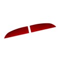 thumbnail image 2 of Red Carbon Fiber Front Door Panel UP Sticker Trim Cover for Kia Sedona 2015-2016, 2 of 4