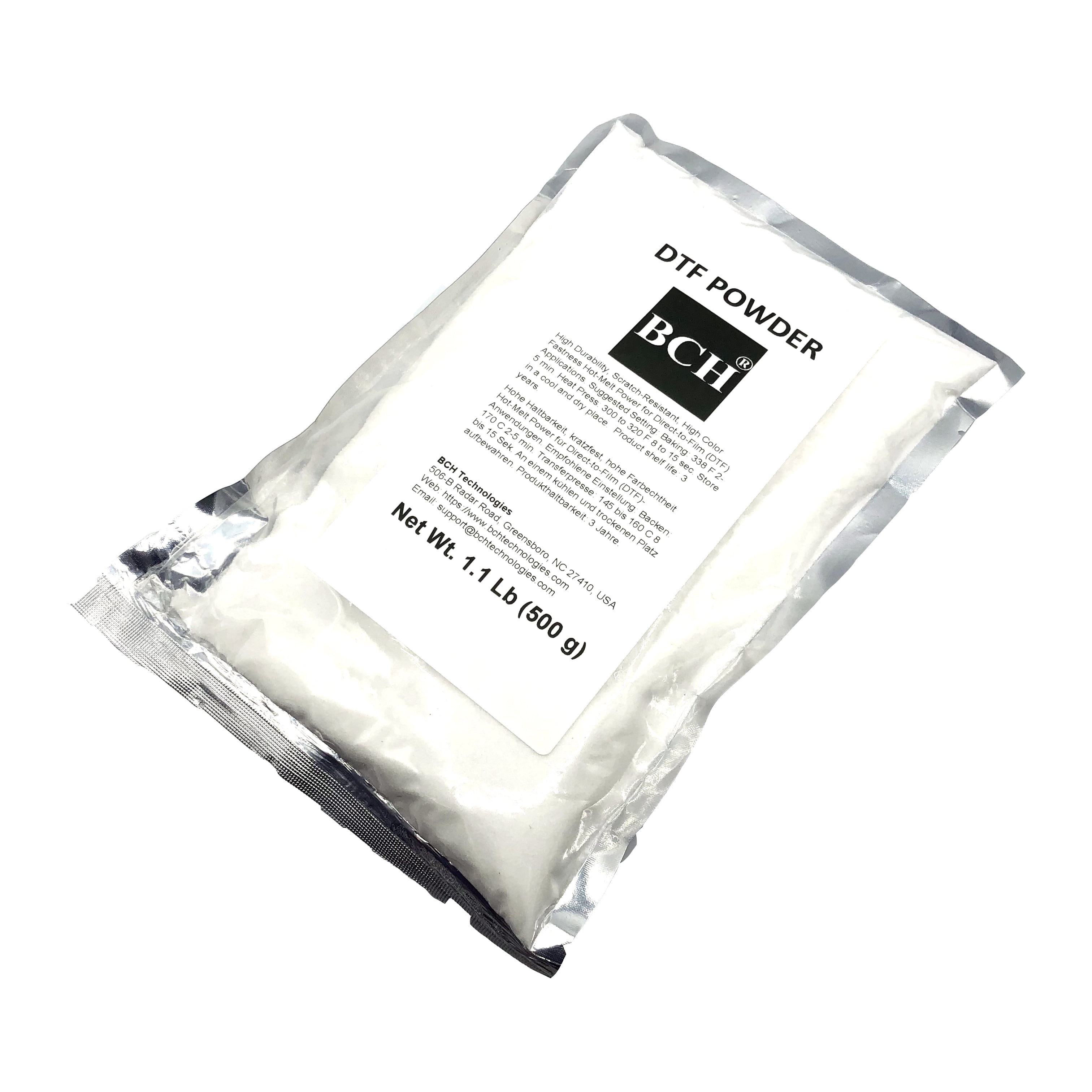 BCH Premium DTF Powder Direct to Film Digital Transfer Powder Hot