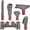 I:Organizer Kit, variant on Brush Mount Holder Organizer Attachment Kit for Dy*son Gen 5 V15 V12 V11 V10 V7 V8 Absolute Detect Torque Drive Cyclone Cordless Handheld Vacuum Cleaner