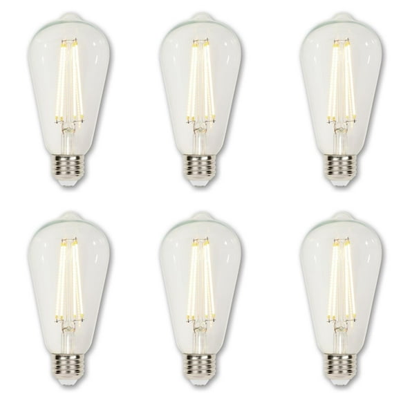 Westinghouse Lighting 4.5 Watt ST20 Dimmable Filament LED Light Bulbs (6-Pack)