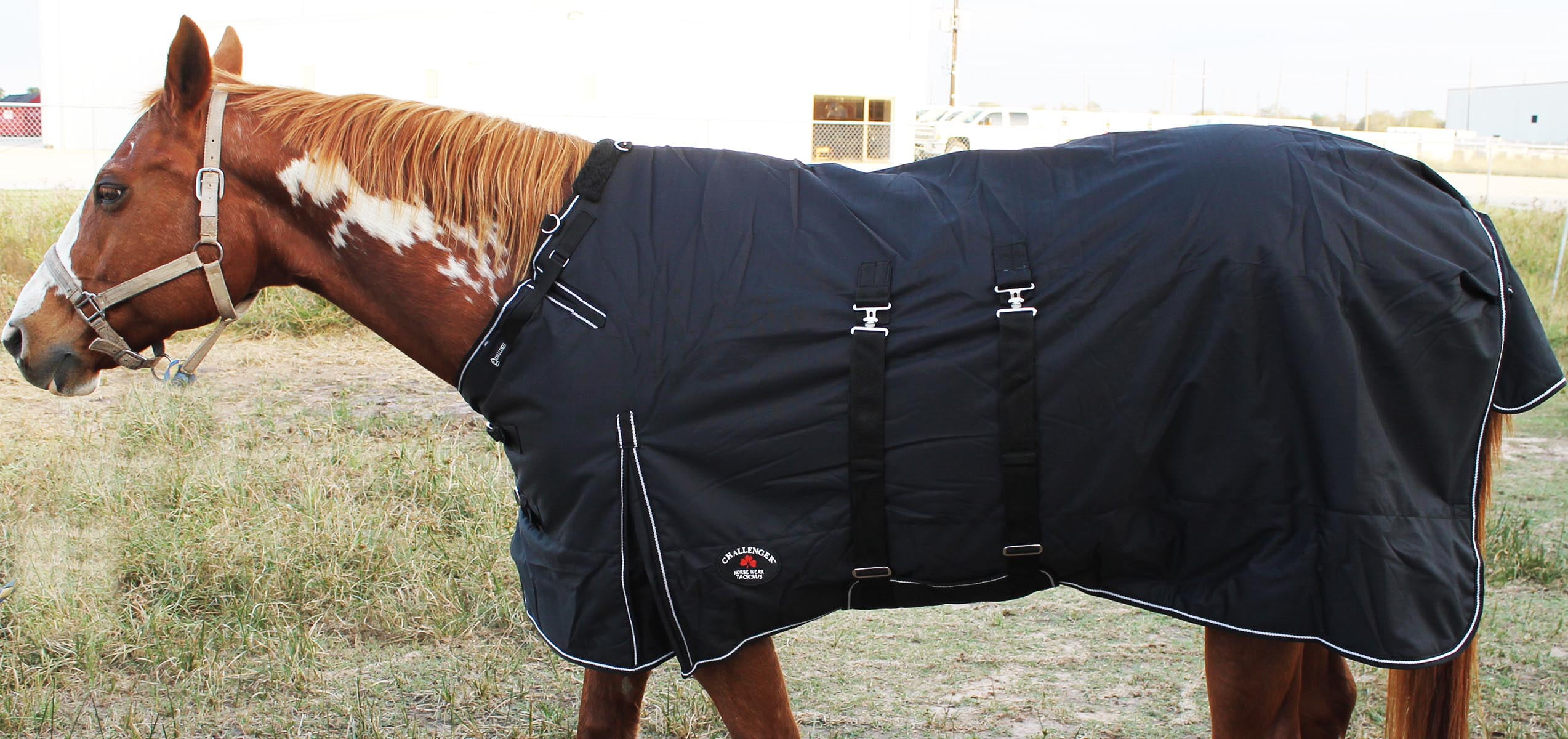 1200D Turnout Waterproof Horse WINTER BLANKET HEAVY Belly Band 551B