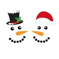 thumbnail image 2 of Cheers 1 Set Magnetic Sticker Cute Waterproof Reflective Merry Christmas Decorations Garage Door Decor for Living Room, 2 of 2