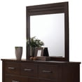 thumbnail image 3 of HomeRoots 490464 55 in. Mahogany Seven Drawer Double Dresser, 3 of 7