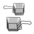 thumbnail image 1 of Fry Crisper Basket, Fry Basket Pulido Para Restaurante Para El Hogar, 1 of 8