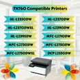 thumbnail image 4 of DR730 Drum and 3 TN760 Compatible Toner Cartridges for Brother HL L2350DW L2370DW L2370DWXL L2390DW L2395DW / MFC  DCP Series, 4 of 7