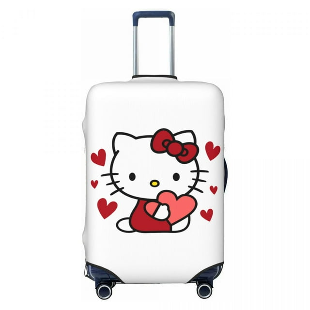 Housse de Valise Personnalisée Hello Kitty Sanrio, Anti-Poussière, Housses de Protection pour Bagages de 18 à 32 Pouces