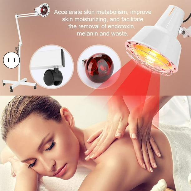 Lampara de masaje corporal lampara de terapia de calentamiento con luz infrarroja para tratamiento de alivio del dolor muscular corporal US 110V ANGGREK Otros Walmart en linea