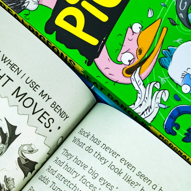 Real Pigeons Series Children Collection 3 Books Set By