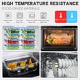 thumbnail image 3 of Recipientes de vidrio para almacenamiento de alimentos UMEIED, paquete de 10, a prueba de fugas, 3 of 6