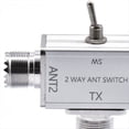 thumbnail image 5 of Nuevos Conmutadores Coaxiales de Antena CB/HAM de 2 Vías con Protección Sobretensión/, 100 W, 1-30 MHz, Manuales, BNC., 5 of 5