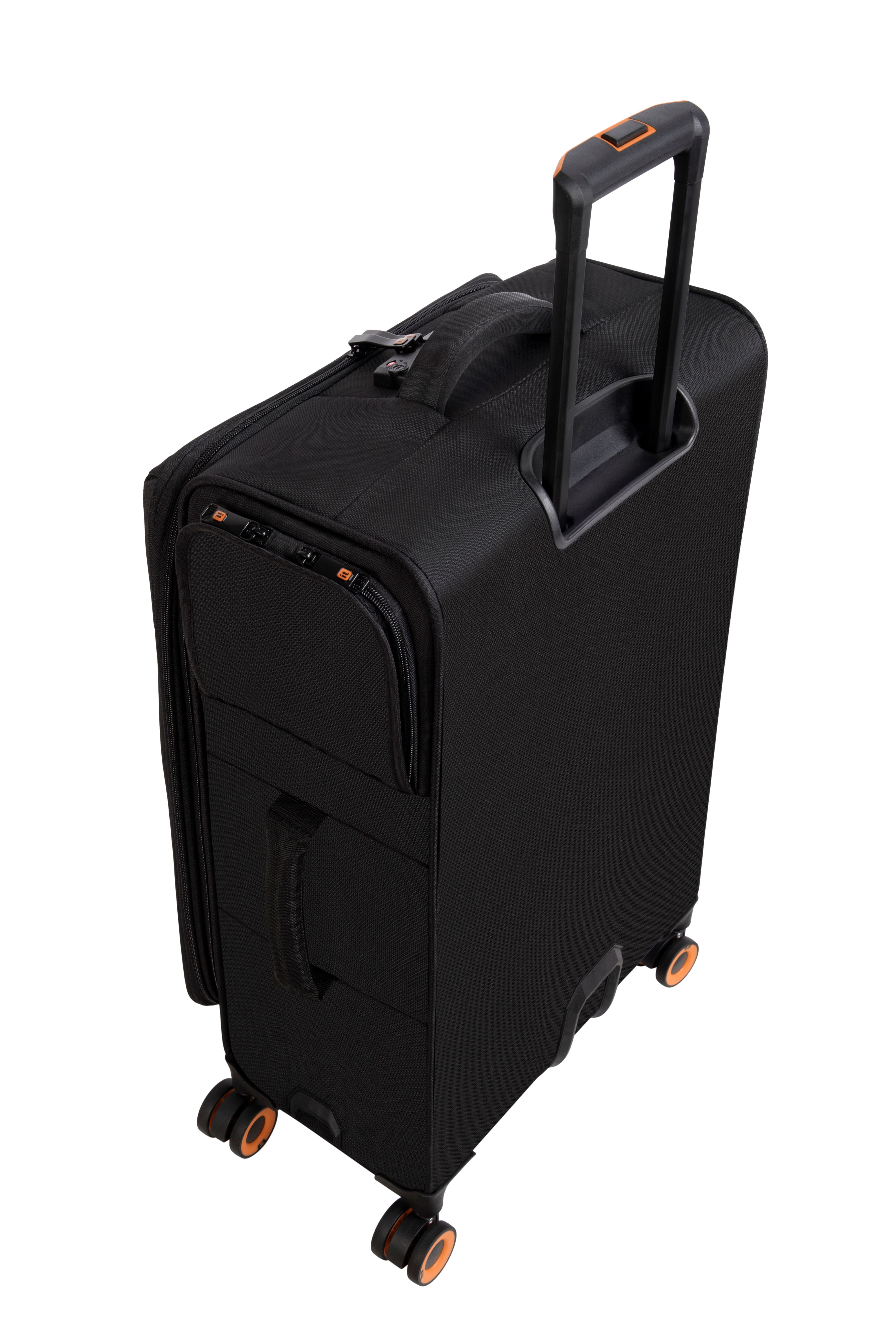 it Luggage Simultaneous 27" Softside Checked 8 Wheel Expandable Spinner Luggage, Black