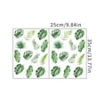 thumbnail image 3 of Leaf Stick Backsplash For Kitchen, PVC Wall Sticker Self-Adhesive Wallpaper Decoration, Green Leaves Wall Decal Wall Decals Fresh Leaves Sticker For Bedroom Office Decoration Wall Decals, 3 of 5