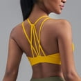 thumbnail image 4 of vdgthytj Yoga Tank Tops for Women with Built in Bra Sleeveless Crew Neck Cross Back Slim Fitted Quick Dry Gym Workout Crop Tops, 4 of 6