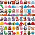 thumbnail image 4 of Mini peluche Uzoxlsn, paquete de 72 unidades, dinosaurio Zoo Ocean, 4 of 7