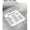 Nathome Magnetic Metal Business Hours Sign, Open Closed Display Board ...