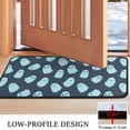 thumbnail image 3 of Halloween Ghost Pattern Door Rugs,Washable Non Slip Door Mats Indoor,Decorative Door Mats,Entry Mat Indoor for Entrance,Bedroom,Kitchen,Bathroom,30"x17", 3 of 6