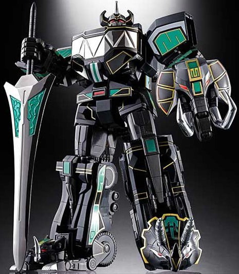soul of chogokin black megazord