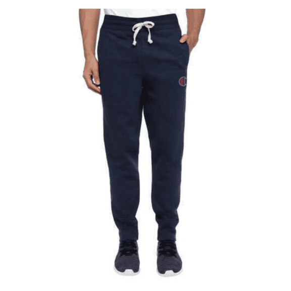 Champion Men's Fleece Jogger Pant Fleece Drawstring, NAVY,XL