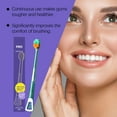 thumbnail image 3 of RKSTN Plastic soft toothbrushes Care Wide Head ToothbrushGentle Daily Soft BristlesClean TeethClean TeethGumsOral Care Toothbrush Makeup, 3 of 3