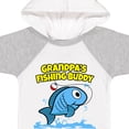 thumbnail image 4 of Inktastic Grandpa's Fishing Buddy (blue) Boys or Girls Baby Bodysuit, 4 of 5