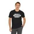 thumbnail image 6 of Muscle Daddy Weightlifter dad cool dada father gym Unisex T-shirt, 6 of 7