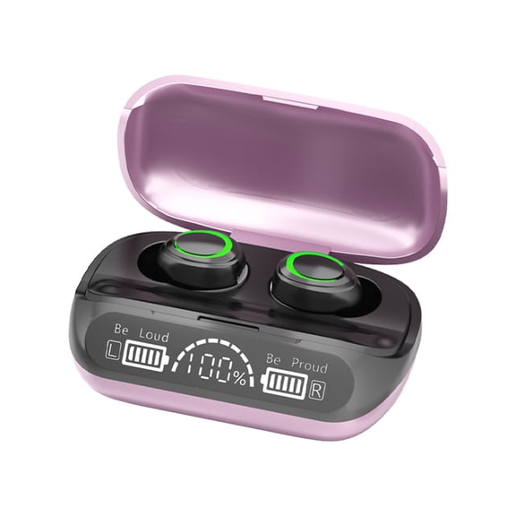 Wireless Earbuds Bluetooth Headphones, Bluetooth 5.3 Stereo over Ear Buds,Noise Cancelling Mic, IPX7 Waterproof Headset for Workout/Running