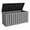 Gray,New 130gal, variant on 130 Gallon Resin Deck Box, Outdoor Lockable Storage Container for Patio Cushions, Garden Tools, Pool Supplies, Toys, Water Resistant and UV Resistant, Reinforced Rib Design, Gray