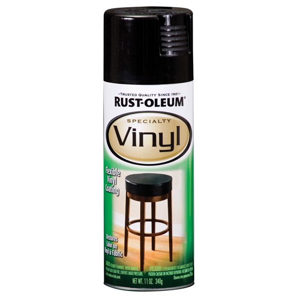 Rust-Oleum 1909830 Vinyl Spray, 11 oz, Black