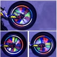 thumbnail image 4 of Adornos coloridos para radios de rueda, 12 piezas de accesorios para bicicleta, diseño vibrante, para bicicletas de carretera, estética personalizable, embellecedores de rueda, patrones, 4 of 6
