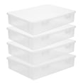 thumbnail image 1 of 4 cajas de almacenamiento transparentes para joyas, cajas organizadoras de cuentas transparentes, cajas de plástico transparente., 1 of 5