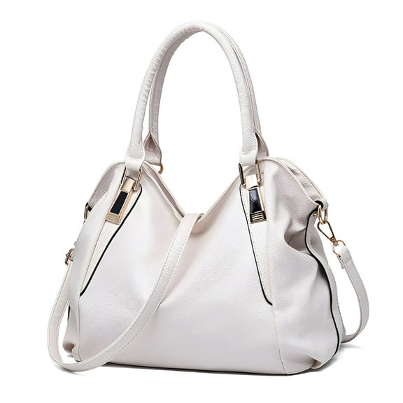 GASTROPOD Hand Bags Purses for Women, 100% Pu, Roomy Fashion Handbags, White