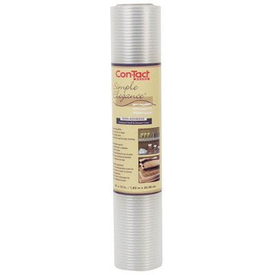 DRAWER LINER RIBBED CLEAR