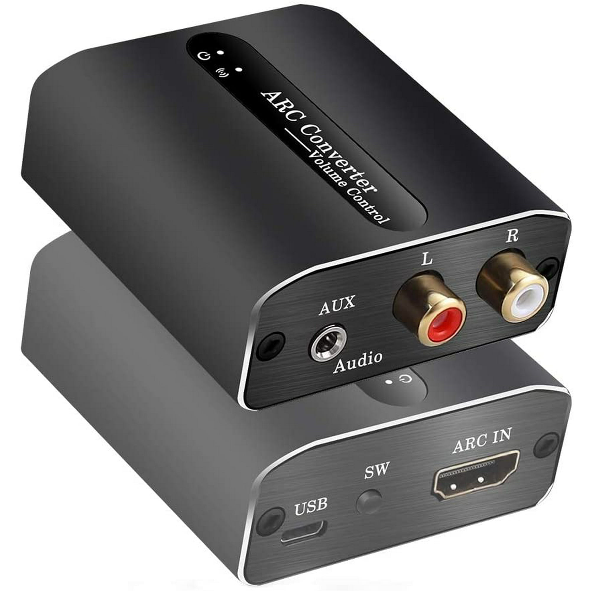 Volume Remote Adjustment (Digital to Analog Converter), Tiancai HDMI ARC to Stereo R/L RCA and 3.5 mm Jack Adapter, Compatible with Amplifier Headphone Speaker, Multi-Ports Output Simultaneously | Walmart Canada