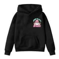 thumbnail image 5 of Staki Kids Christmas Sweater Hoodie Novelty Ugly Christmas Sweatshirt for Girls Kids Christmas Hoodie(Black,8-10 Years), 5 of 7