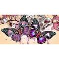 thumbnail image 1 of Cuadros Decorativos Diamante pintura 5D mariposa DIY completo taladro redondo Rhinestone decoraciones para el hogar JShteea Nuevos Originales, 1 of 8