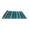 thumbnail image 2 of Ahgly Company Indoor Rectangle Oriental Light Blue Industrial Area Rugs, 2' x 4', 2 of 4