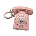 thumbnail image 4 of Abbracc Audio Guest Book Phone Vintage Phone Recorder Classic Desk Telephone Model Pink, 4 of 9