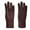 Brown, variant on Prolriy Gloves for Cold Weather Cuff Fashion Gloves Women's Decoration Warm Keep Soft Button Winter Gloves Snow Ski Gloves for Women Black One Size