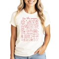 thumbnail image 4 of Tis the Season Holiday Unisex Shirt for Adults & Kids Matching Family Festive Christmas Collage Tee Natural Shirt Adult Med, 4 of 5