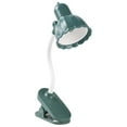 thumbnail image 1 of Lampe à Pince, Mini Lampe de Lecture Décorative, Lampe de Table Pliable Lampe de Bureau à DEL pour Étude, Table, Salon, Étudiants, Vidéoconférence Vert, 1 of 8