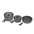 thumbnail image 4 of Picnic Cooking Set, Foldable Handle Design, Outdoor Camping Cookware Cooking Set Outdoor Cooking Set for 2-3 People, 4 of 8