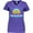 Purple, variant on Summer Enjoy the Sunshine Fort Lauderdale Florida in Blue Women's V-Neck T-Shirt