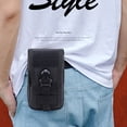 thumbnail image 3 of Bolso al aire libre Ehuebsd Soporte para teléfono Cinturón Deportes Caza Camuflaje Negro, 3 of 7
