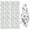 Pioneer Flower Floral-2, variant on 6 Pcs Pioneer Flower Floral Print Pattern Kitchen Towels, Funny Microfiber Dish Towel Set, 18" X 26" Tea Towels